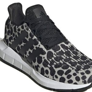 Adidas Women's Black and Gray Sneakers